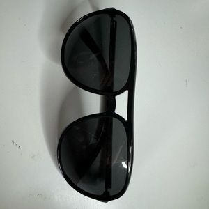Prada black aviator sunglasses